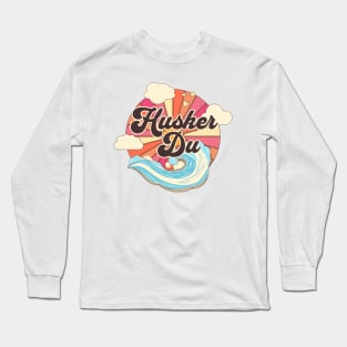 Husker Ocean Summer Long Sleeve T-Shirt